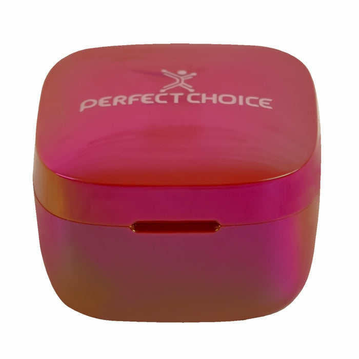 Audífonos Perfect Choice Pc-117247 Tws Mini Pearl Rojos