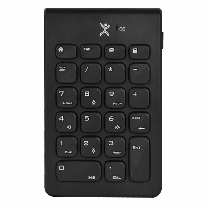 Teclado Númerico Perfect Choice Pc-201106 Numérico Inalámbrico Numbra Diseño Portátil Ligero Y Delgado Es El Complemento Ideal Para Tu Laptop 1.5 Vcc 40Ma (1 Batería Aa