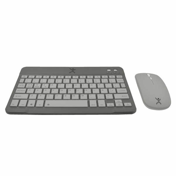 Kit De Teclado Y Mouse Perfect Choice Pc-201250 Compacto Bluetooth 2-1 Ne