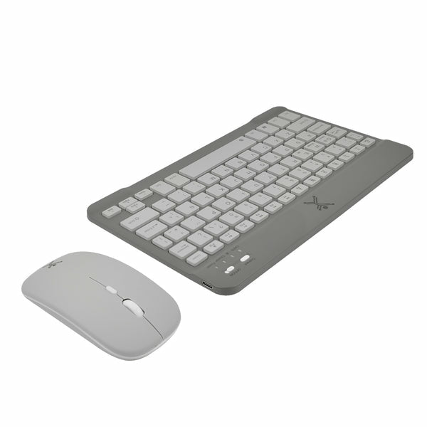 Kit De Teclado Y Mouse Perfect Choice Pc-201250 Compacto Bluetooth 2-1 Ne