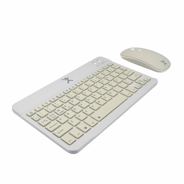 Kit De Teclado Y Mouse Perfect Choice Pc-201267 Compacto Bluetooth 2-1 Gr