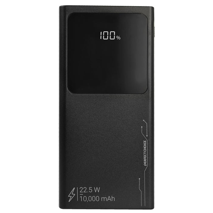 Power Bank Perfect Choice Pc-241003 Negro Carga Rápida 22W-1000 Mah