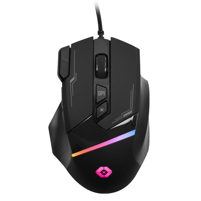 Mouse Gamer Trapper Xtreme Iluminacion Rgb 7200 Dpi Vortred By Perfect Choice