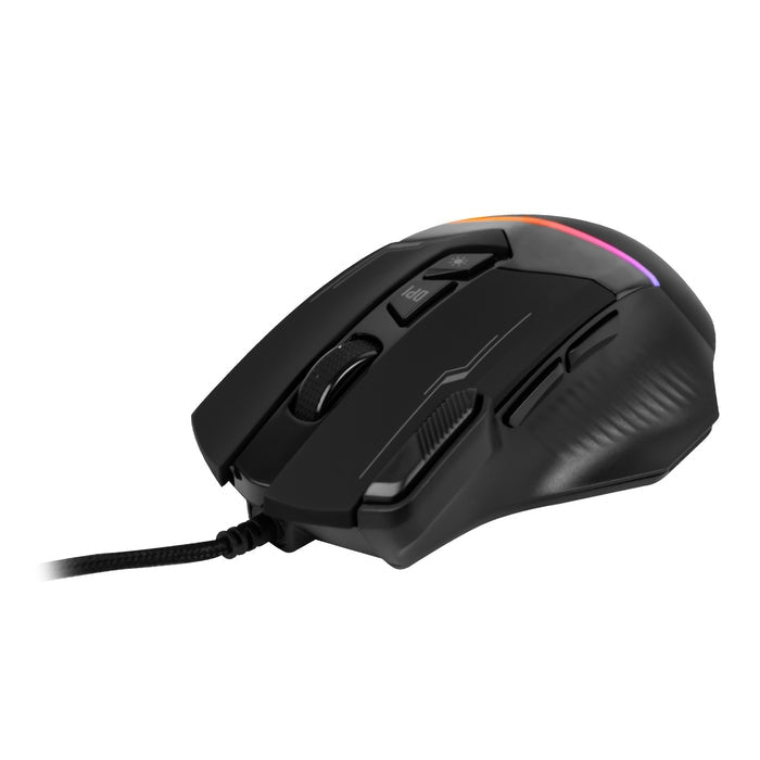 Mouse Gamer Trapper Xtreme Iluminacion Rgb 7200 Dpi Vortred By Perfect Choice