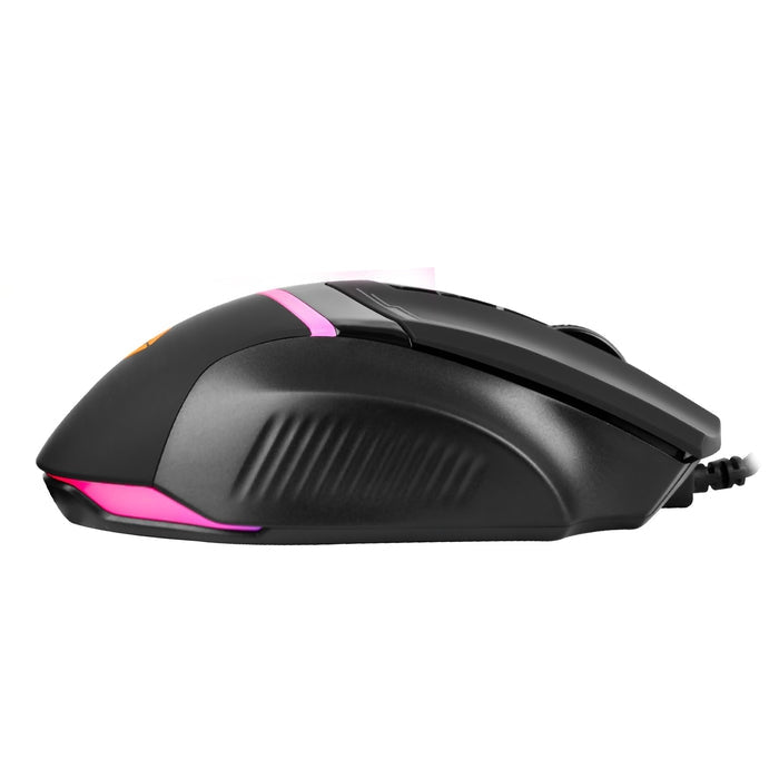 Mouse Gamer Trapper Xtreme Iluminacion Rgb 7200 Dpi Vortred By Perfect Choice