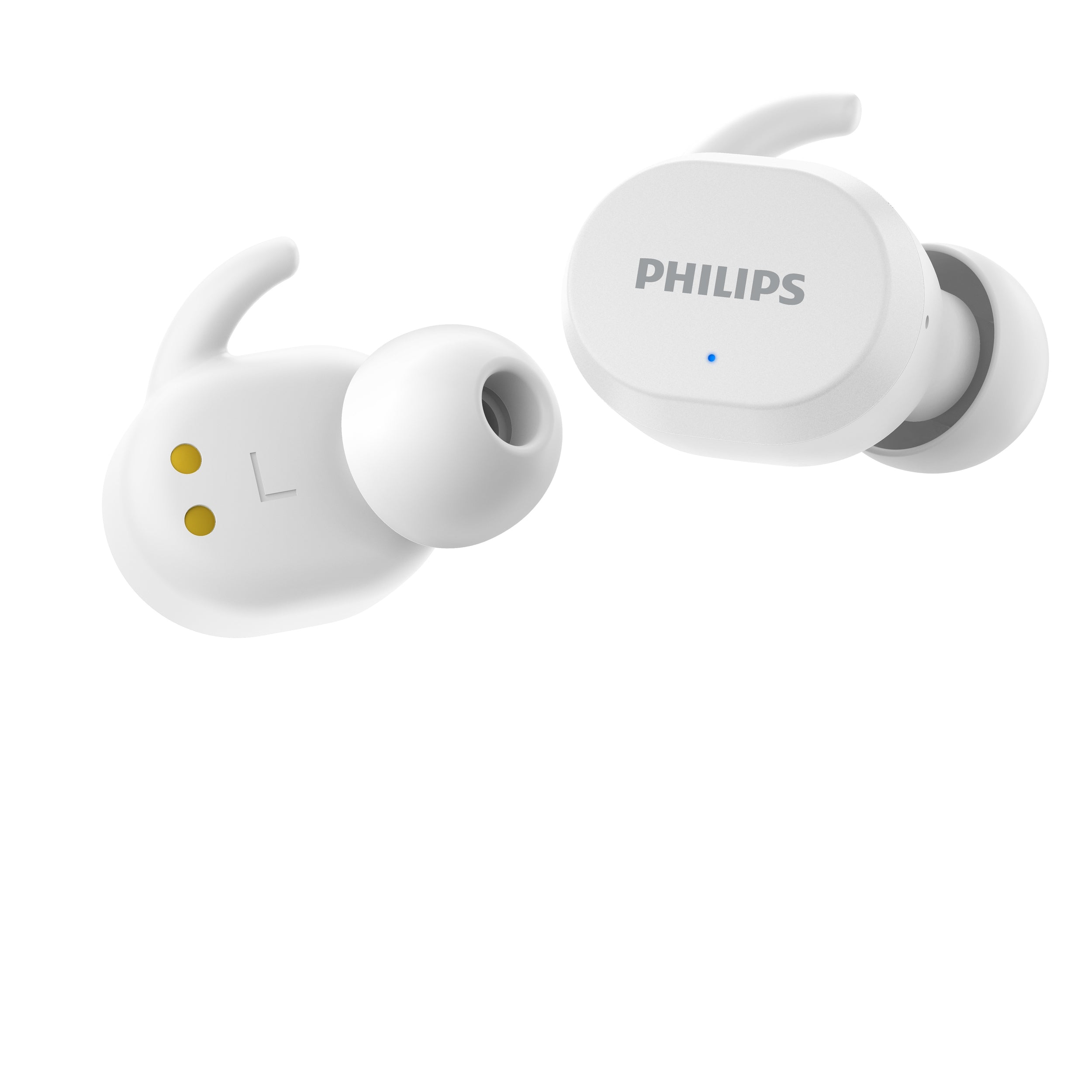 Audifonos Philips Intrauditivos Inalambricos / Color Blanco / Bluetooth 5.0 / Estuche De Carga Usb-C Portatil / Resistentes Al Agua Ipx5 / Alcance De 10M / Micro Integrado