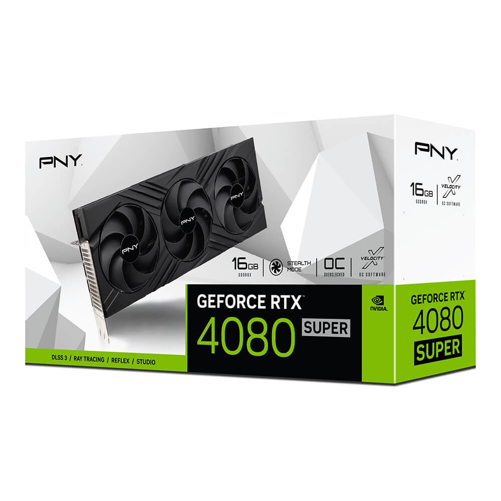 Tarjeta De Video Pny Rtx 4080 Super 16Gb Led Oc Vcg4080S16Tfxpb1-O