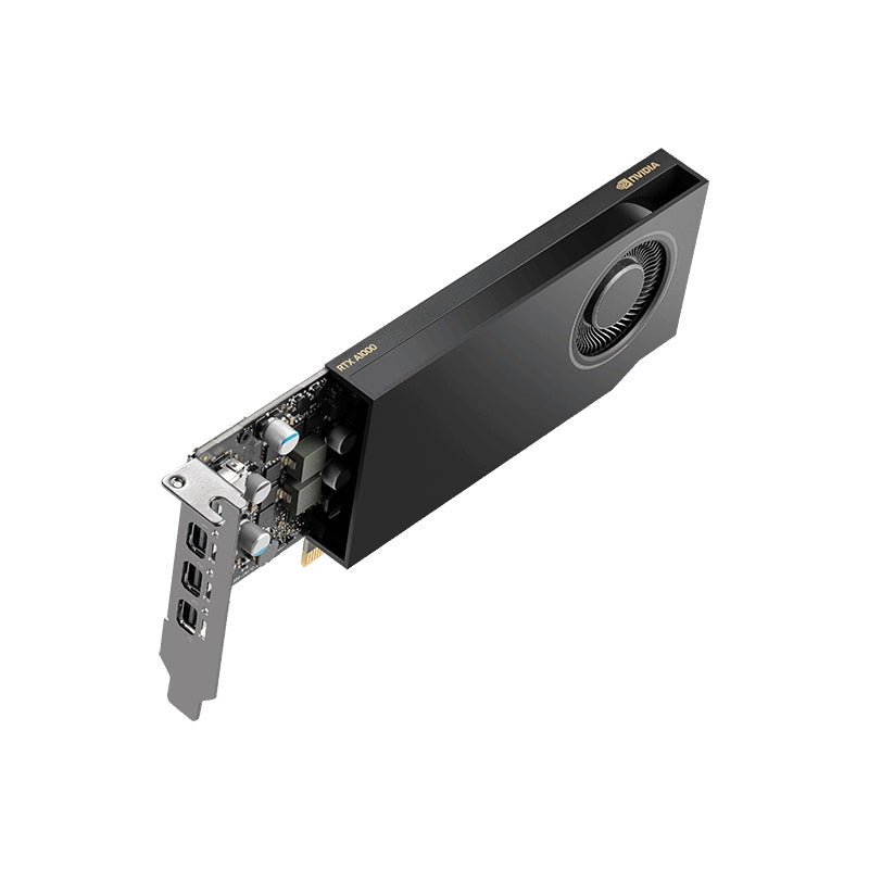 Tarjeta De Video Pny Nvidia Quadro A1000/8Gb/Gddr6/Pcie 3.0 16X/4X Mdp/Bajo Perfil/Gama Media/Diseño