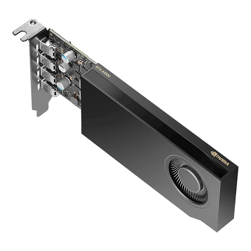 Tarjeta De Video Pny Nvidia Quadro A1000/8Gb/Gddr6/Pcie 3.0 16X/4X Mdp/Bajo Perfil/Gama Media/Diseño