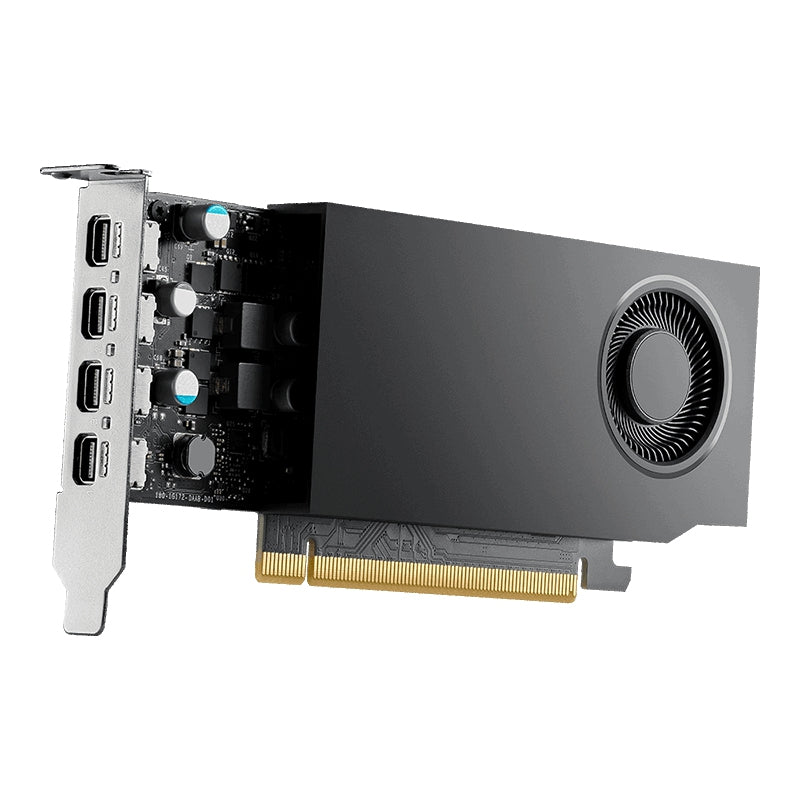 Tarjeta De Video Pny Nvidia Quadro A1000/8Gb/Gddr6/Pcie 3.0 16X/4X Mdp/Bajo Perfil/Gama Media/Diseño