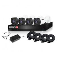 Kit Provision Isr  Dvr 8 Canales 1080P / 8 Camaras 2Mp / Ip66 / Infrarrojo 15 Metros / Fuente / Divisor / 4 Rollos De Cables 20 Metros