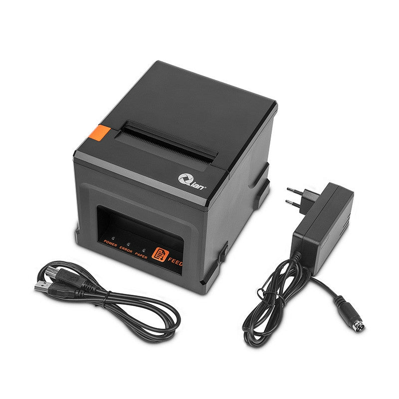 Mini Printer Qian Térmica 80Mm 220Mm/S Usb+Lan+Bt /Cor Au (Qop-T80Bl-Ri)