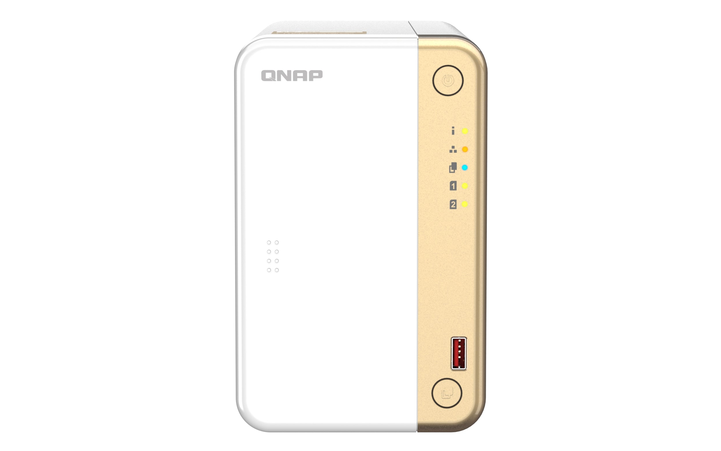 Nas Qnap Ts-262-4G /2 Bahias Nucleo Doble Hasta 2.9 Ghz, 4 Gb En Ram, /1 Lan 2,5 Gbe/Usb 3.2 X2/Sata/Hot-Swap/ Sin Discos/Hasta 40 Tb/ Intel® Celeron® N4505