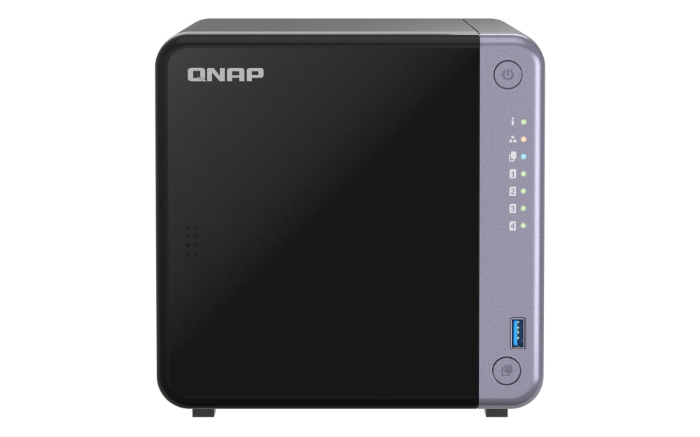 Nas 4 Bahias Arm 4 Nucleos 4 Gb De Ram Qnap-(Ts-432X-4G-Us)