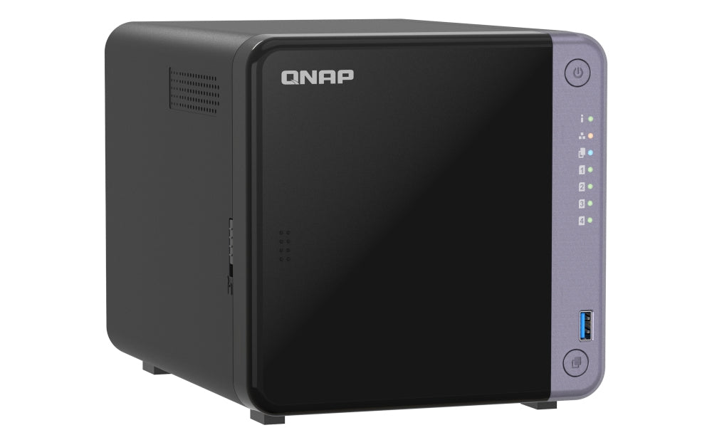 Nas 4 Bahias Arm 4 Nucleos 4 Gb De Ram Qnap-(Ts-432X-4G-Us)