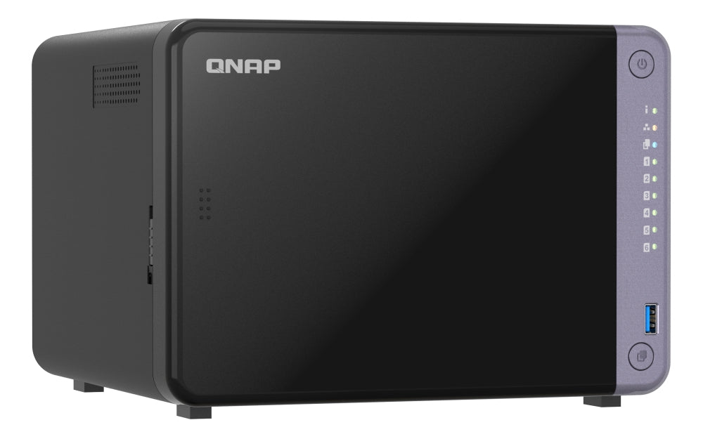 Nas 6 Bahias Arm 4 Nucleos 4 Gb De Ram Qnap-(Ts-632X-4G-Us)