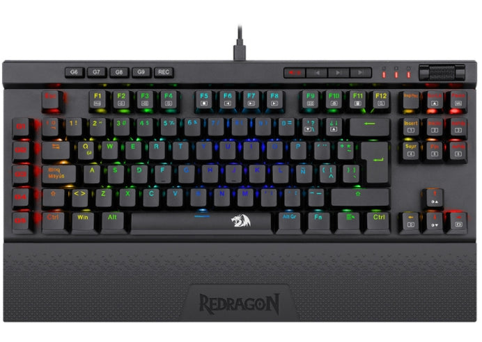 Teclado Mecánico Redragon Magic Wand Pro Español Negro Rgb