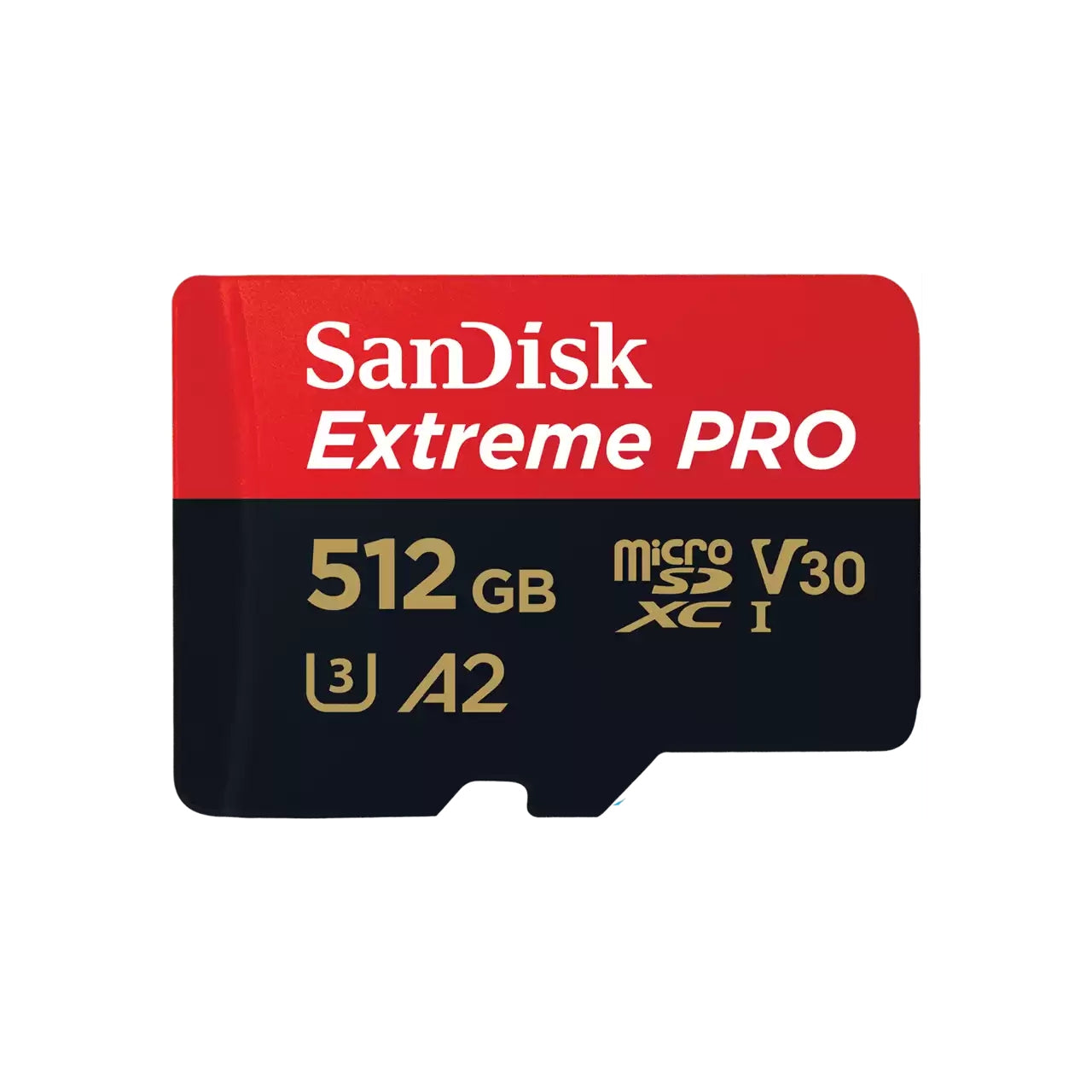 Memoria Sandisk Micro Sdxc 512Gb Extreme Pro 200Mb/S 4K Clase 10 A2 V30 C/Adaptador Sdsqxcd-512G-Gn6Ma