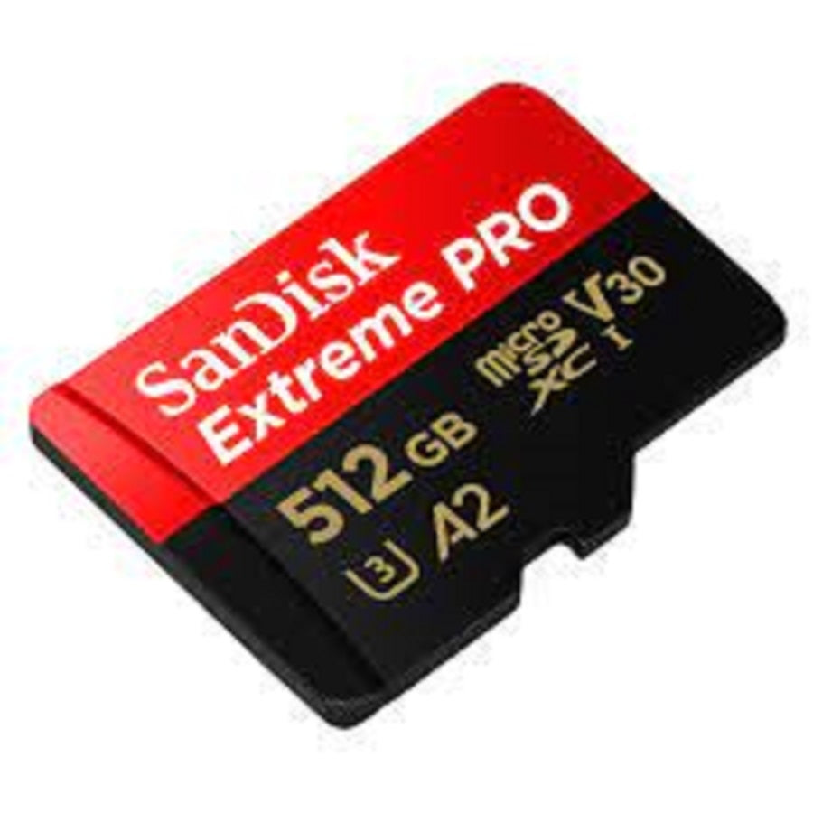 Memoria Sandisk Micro Sdxc 512Gb Extreme Pro 200Mb/S 4K Clase 10 A2 V30 C/Adaptador Sdsqxcd-512G-Gn6Ma