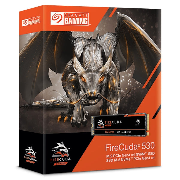 Unidad De Estadosolido Ssd Interno Seagate Firecuda 530 1Tb M.2 2280 Nvme Pcie Gen4 X4 Lect. 7300Mb/S Escrit 6000Mb/S