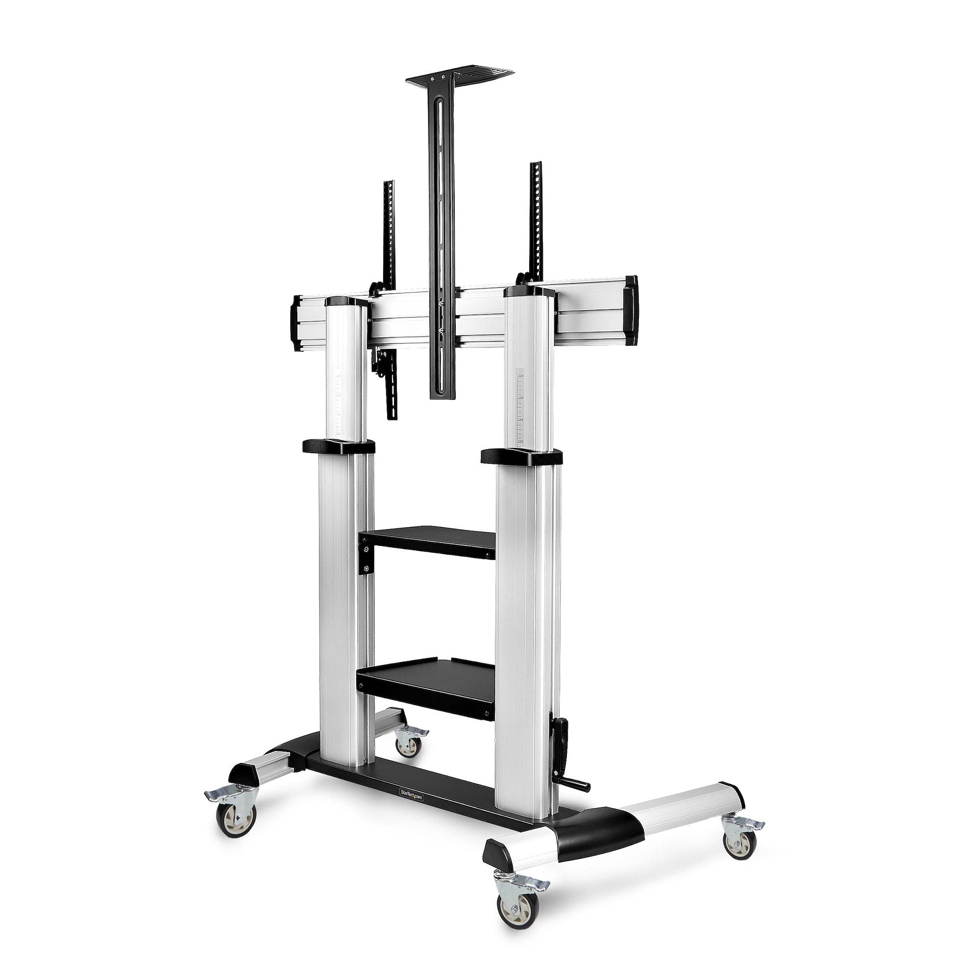 Mobile Tv Trolley With Wheels For Tv Up To 100/100Kg