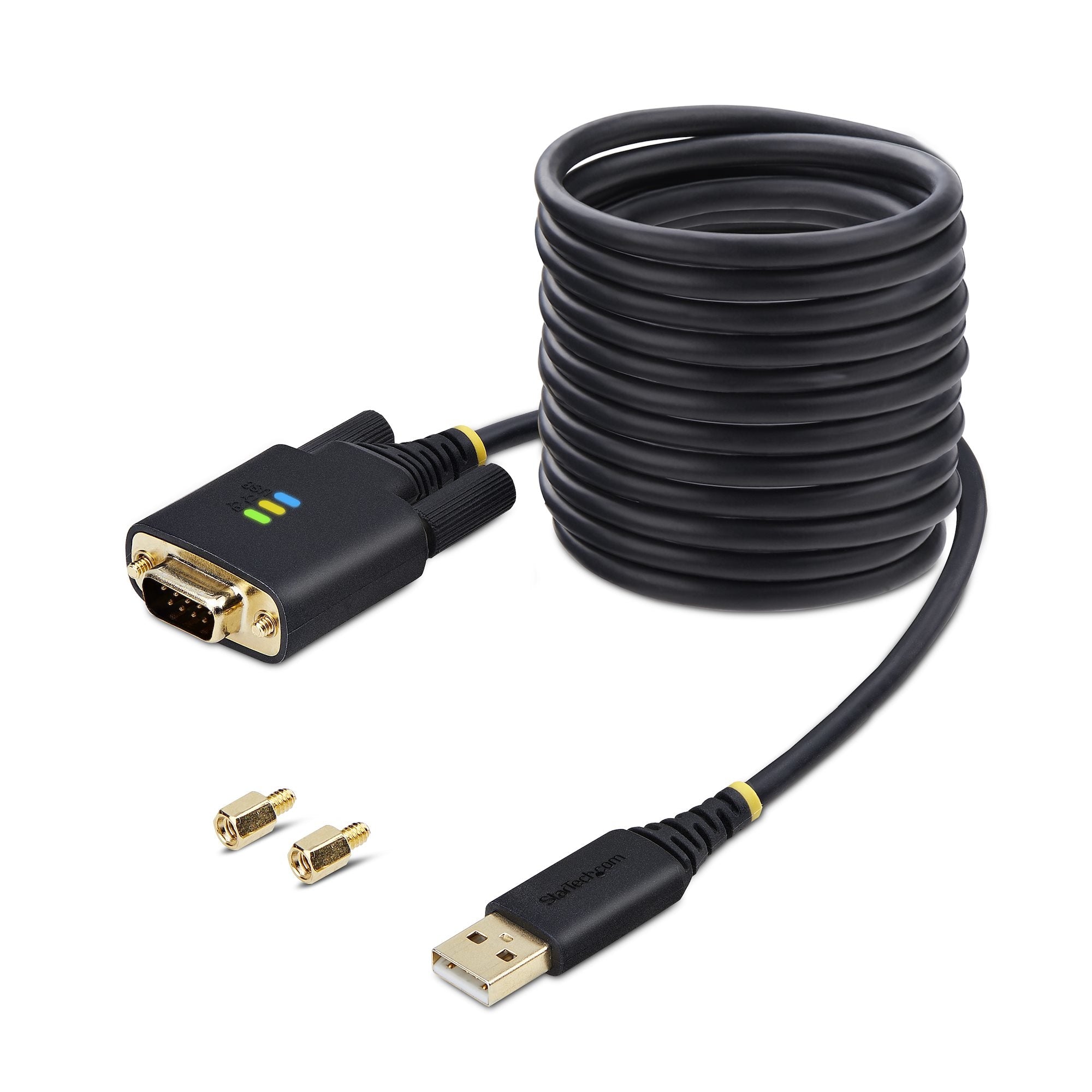 Cable Adaptador Usb A Serial 3M Retencion Com Rs232