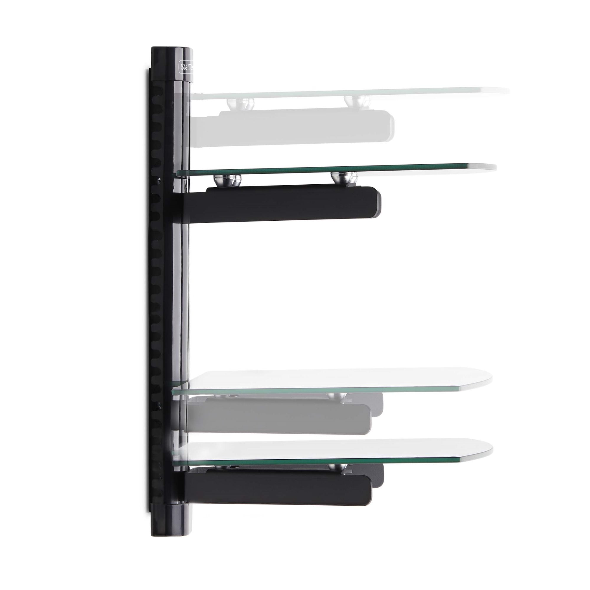 Wall Mount Floating Av Shelves - Adjustable