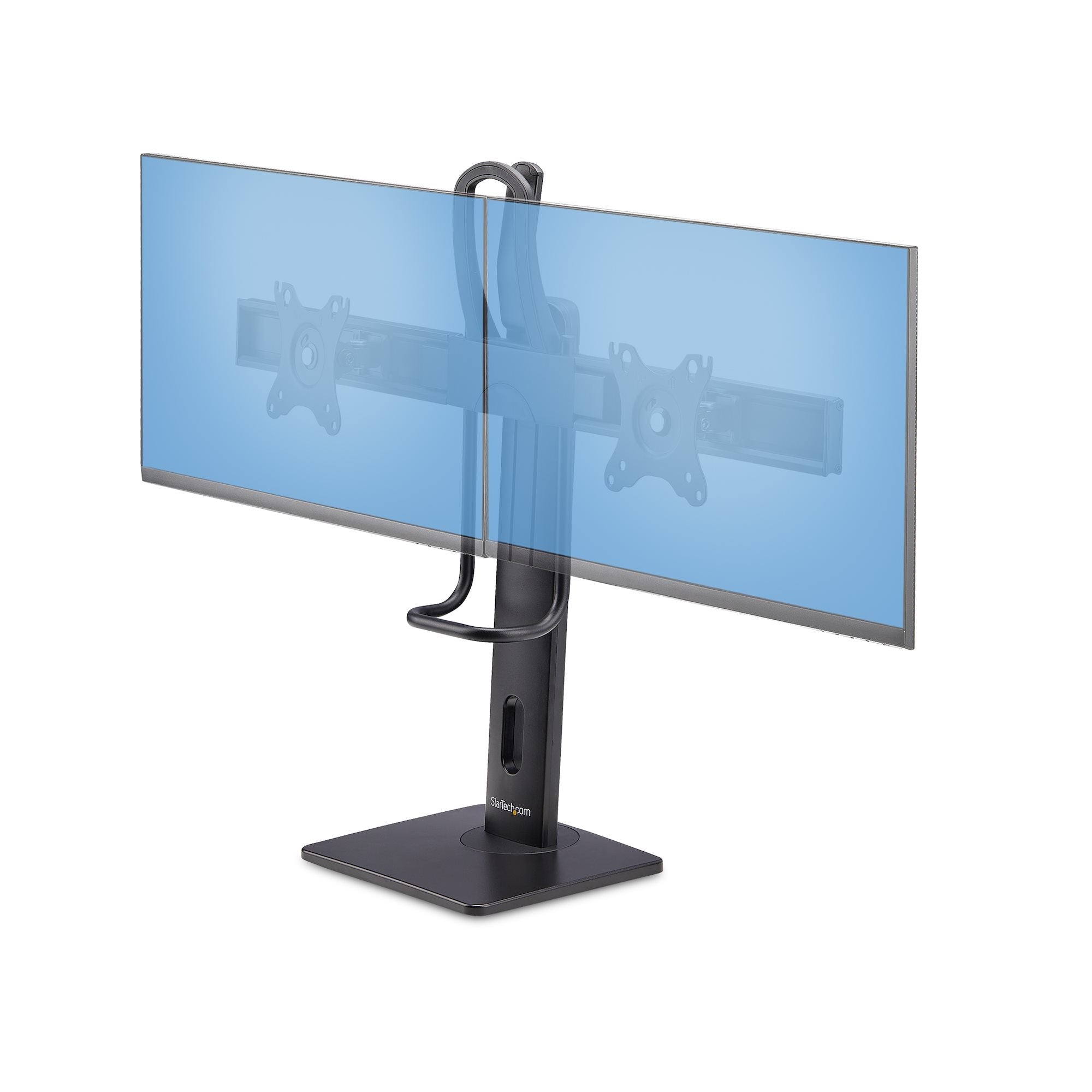 Desktop Stand For Two Monitors - 27 Inches - Vesa