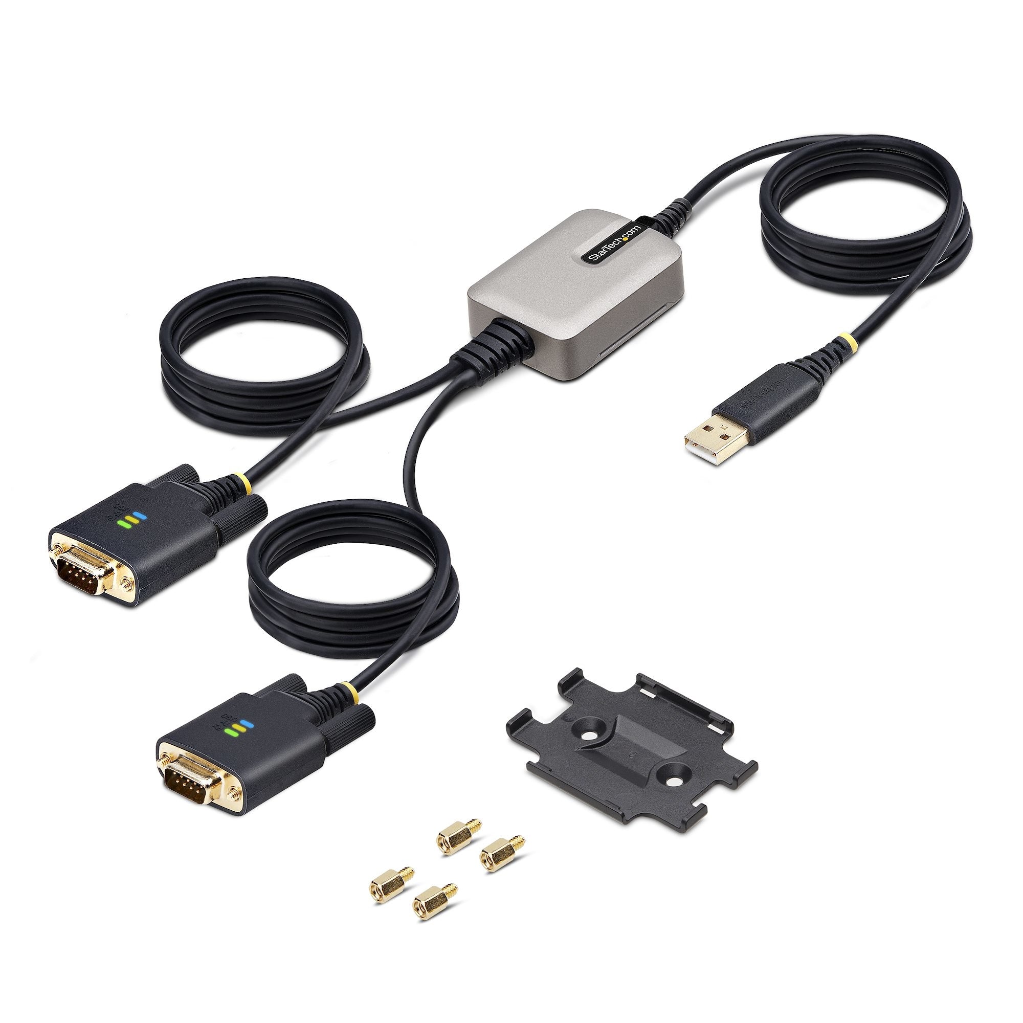 Adaptador Serie Usb A Serial 2 Puertos 4M Ftdi Rs232