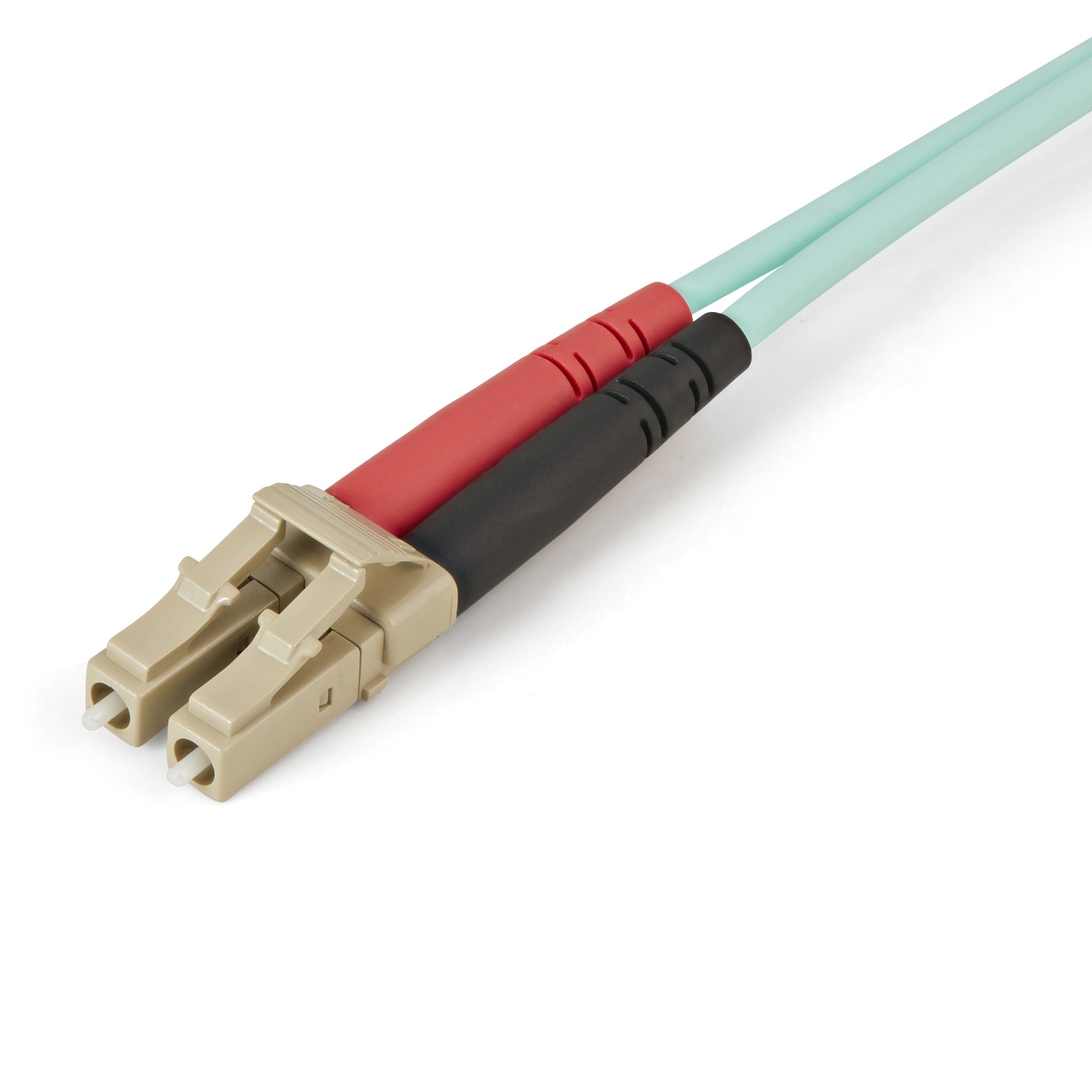 Cable 2M Fibra Duplex Multi Lc Om4 100Gb 50/125 Lszh Aguamarina