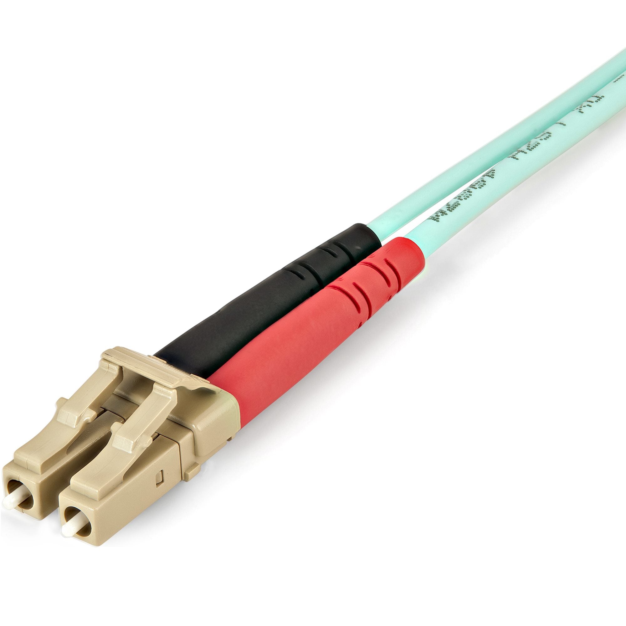 Cable 2M Fibra Duplex Multi Lc Om4 100Gb 50/125 Lszh Aguamarina