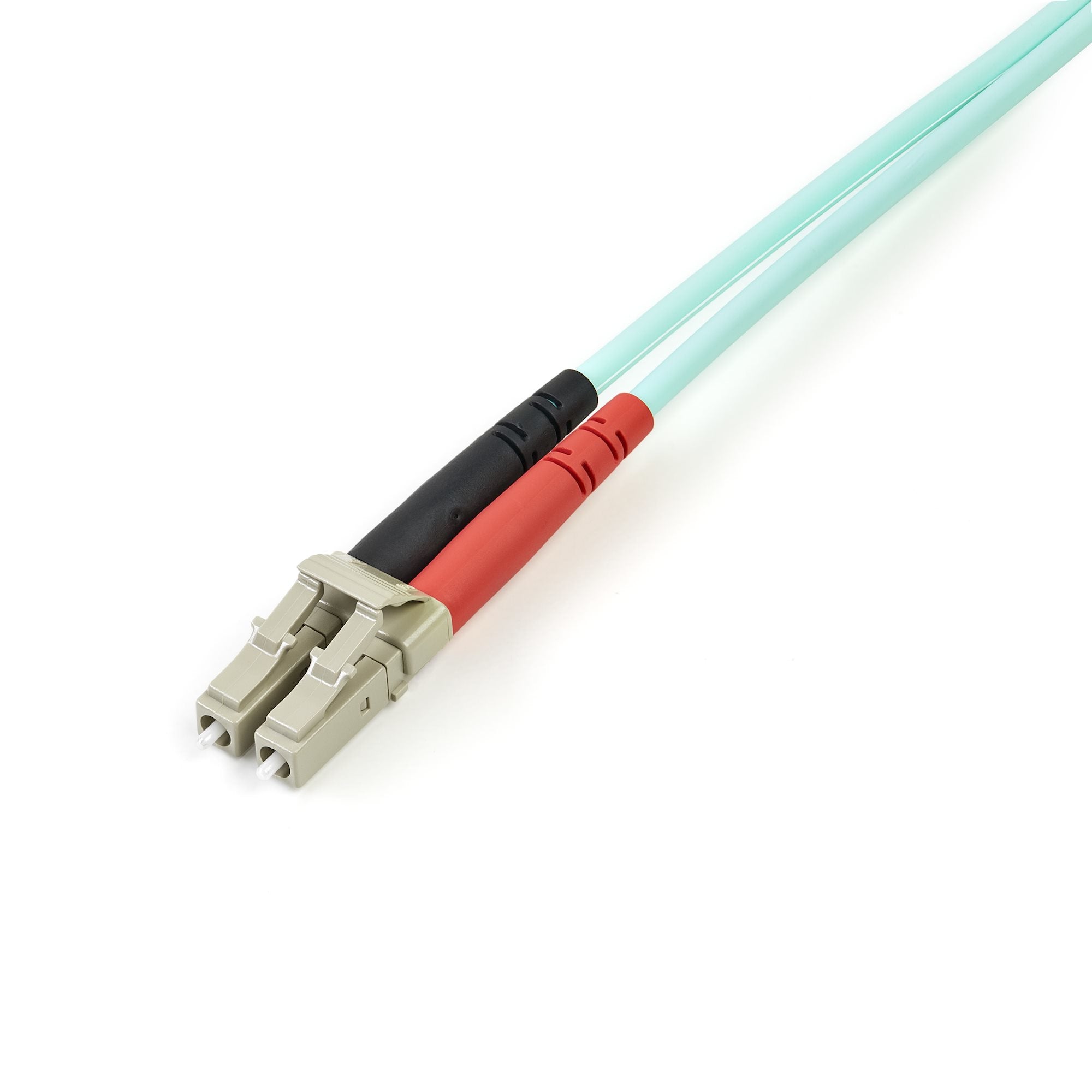 Cable 3M Fibra Duplex Multi Lc Om4 100Gb 50/125 Lszh Aguamarina