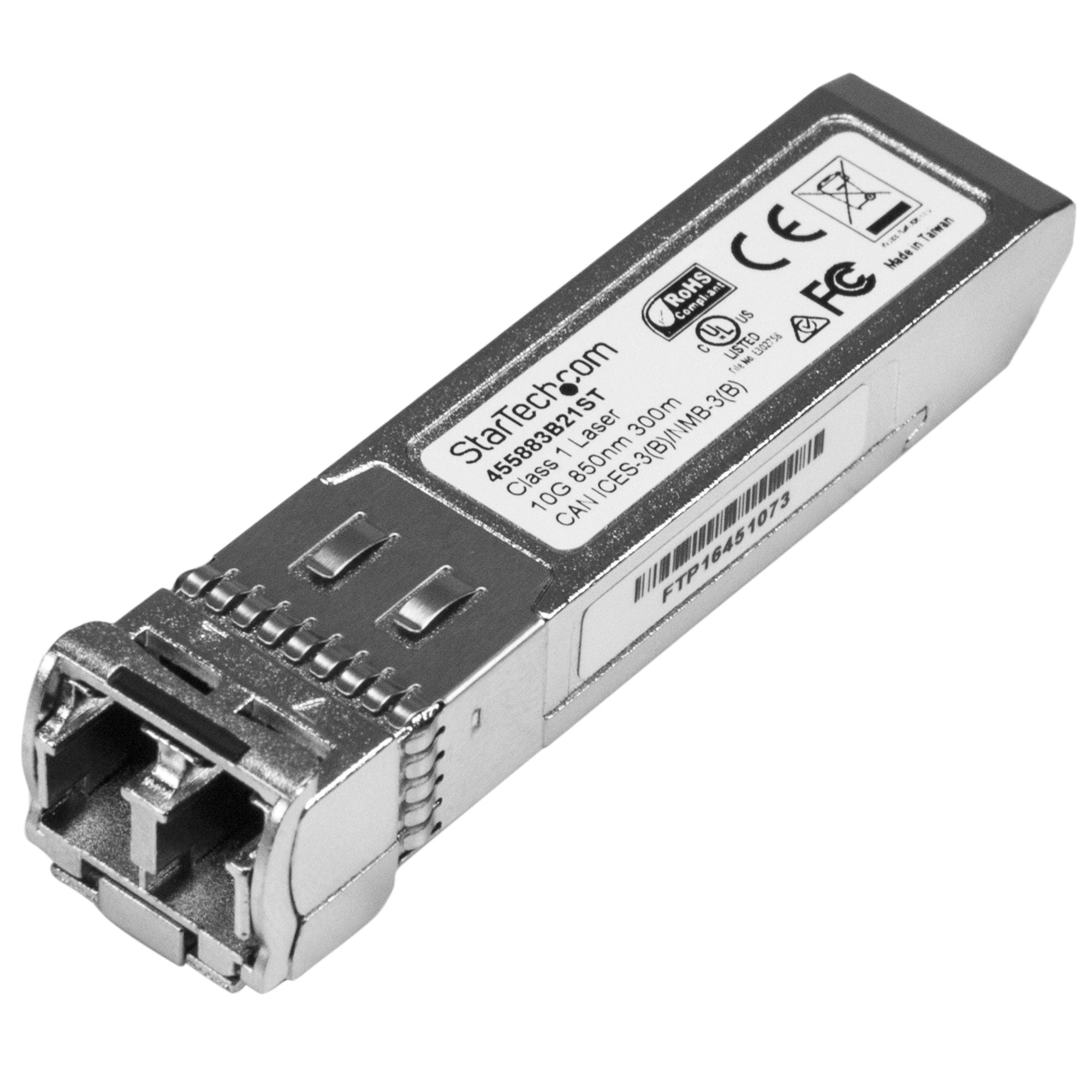 Sfp De Fibra Lc 10Gb Comp Hp 455883-B21 Multimodo Ddm 300M