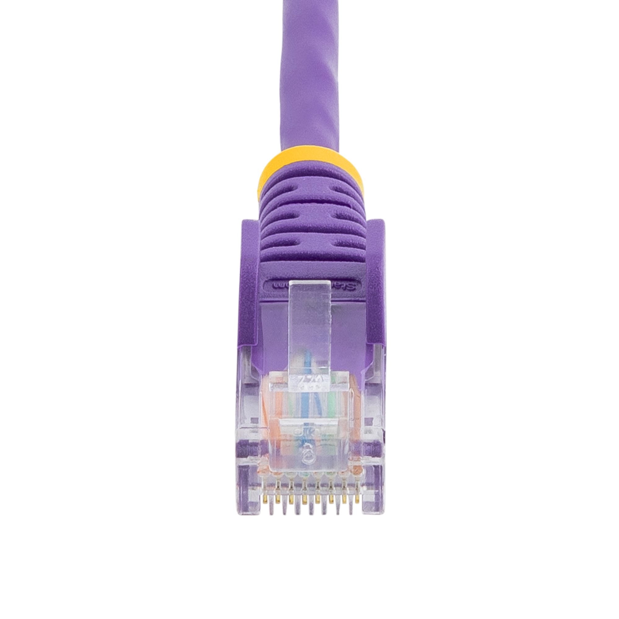 Cable De Red 10M Porpura Cat5E E Ethernet Sin Enganche