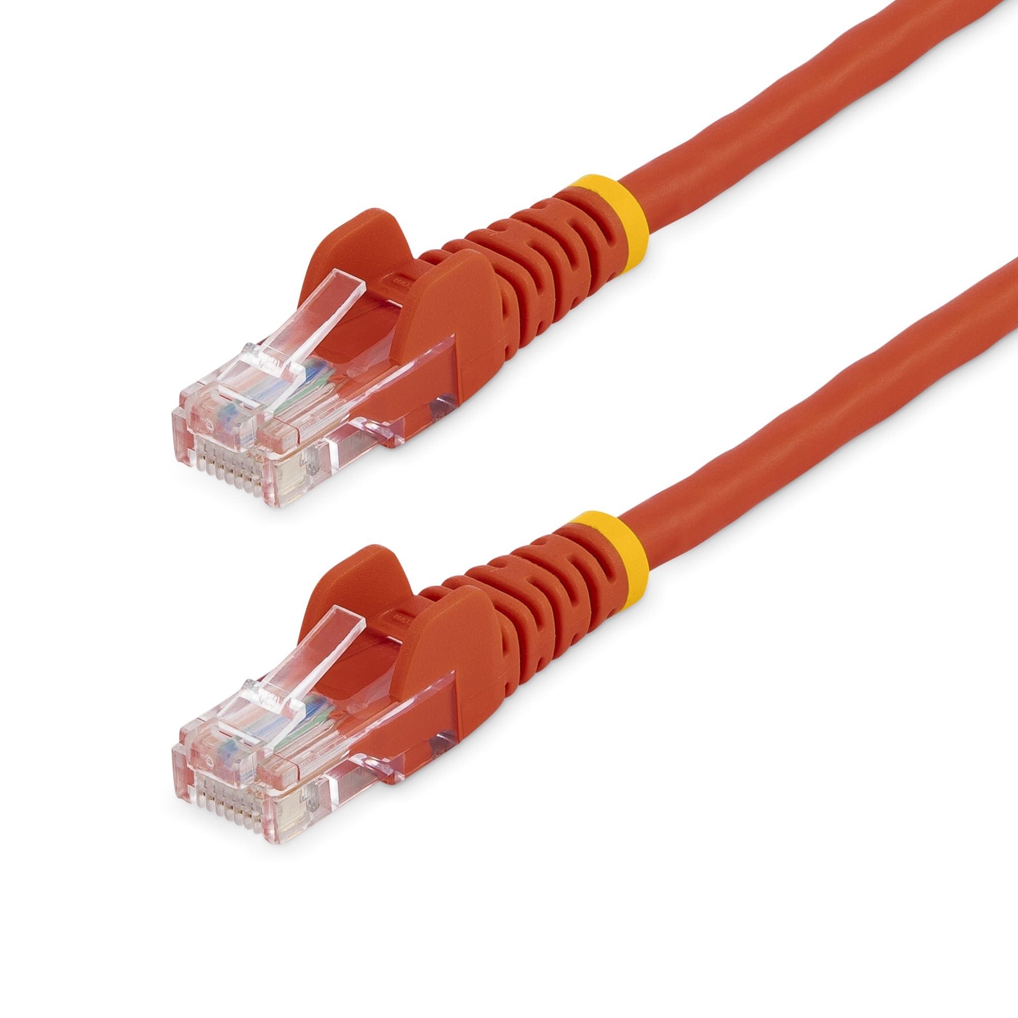 Cable De Red De 10M Rojo Cat5E E Ethernet Sin Enganche