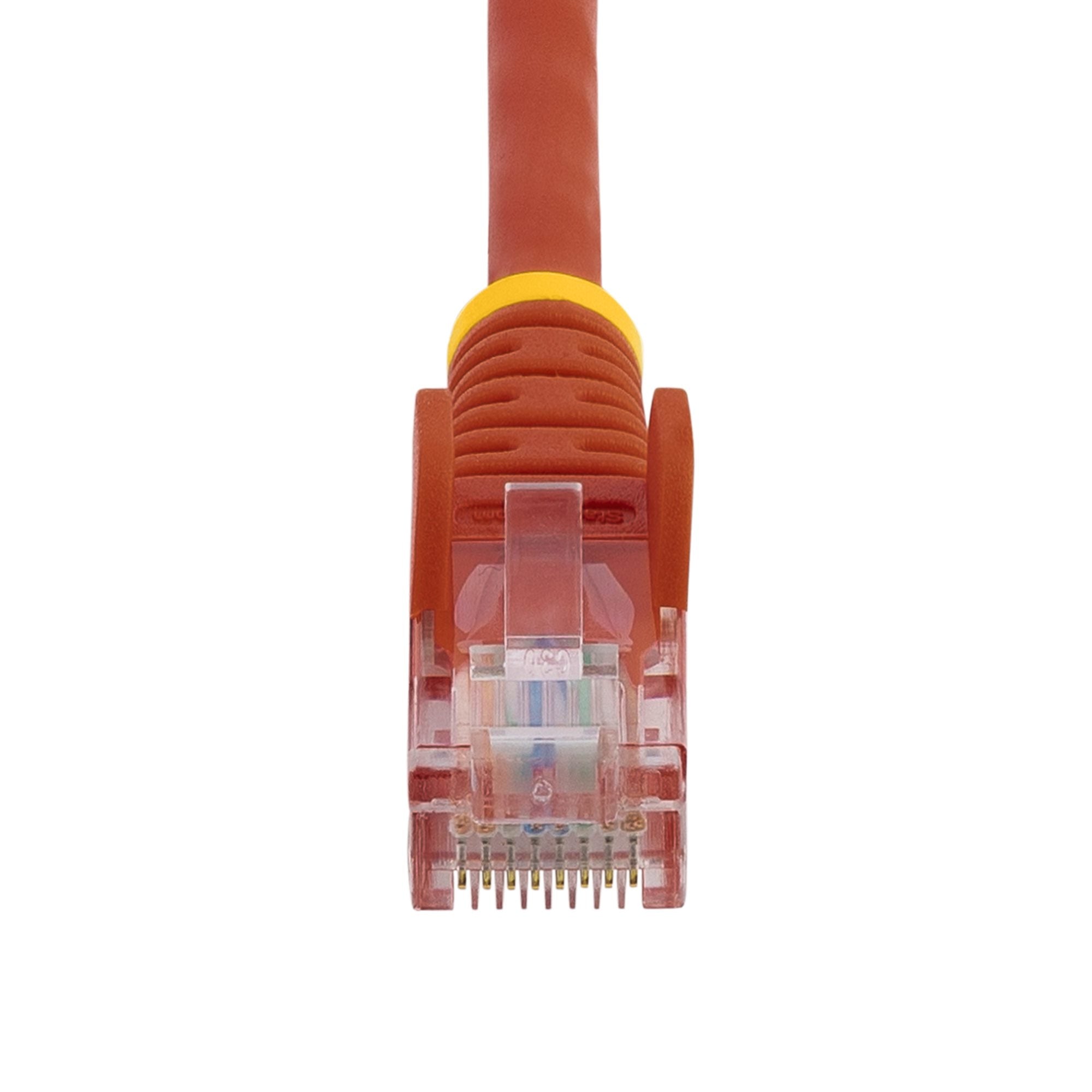 Cable De Red De 10M Rojo Cat5E E Ethernet Sin Enganche