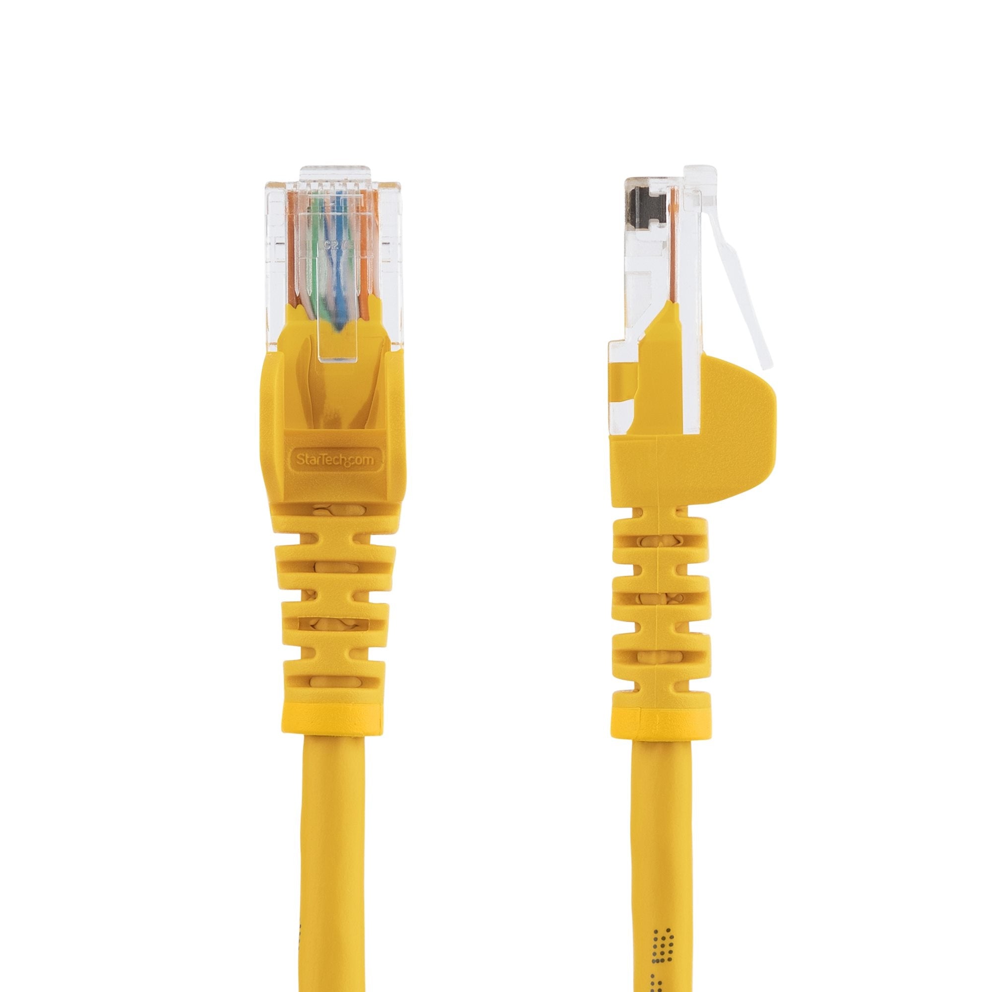 Cable De Red 10M Amarillo Cat5 5E Ethernet Sin Enganche