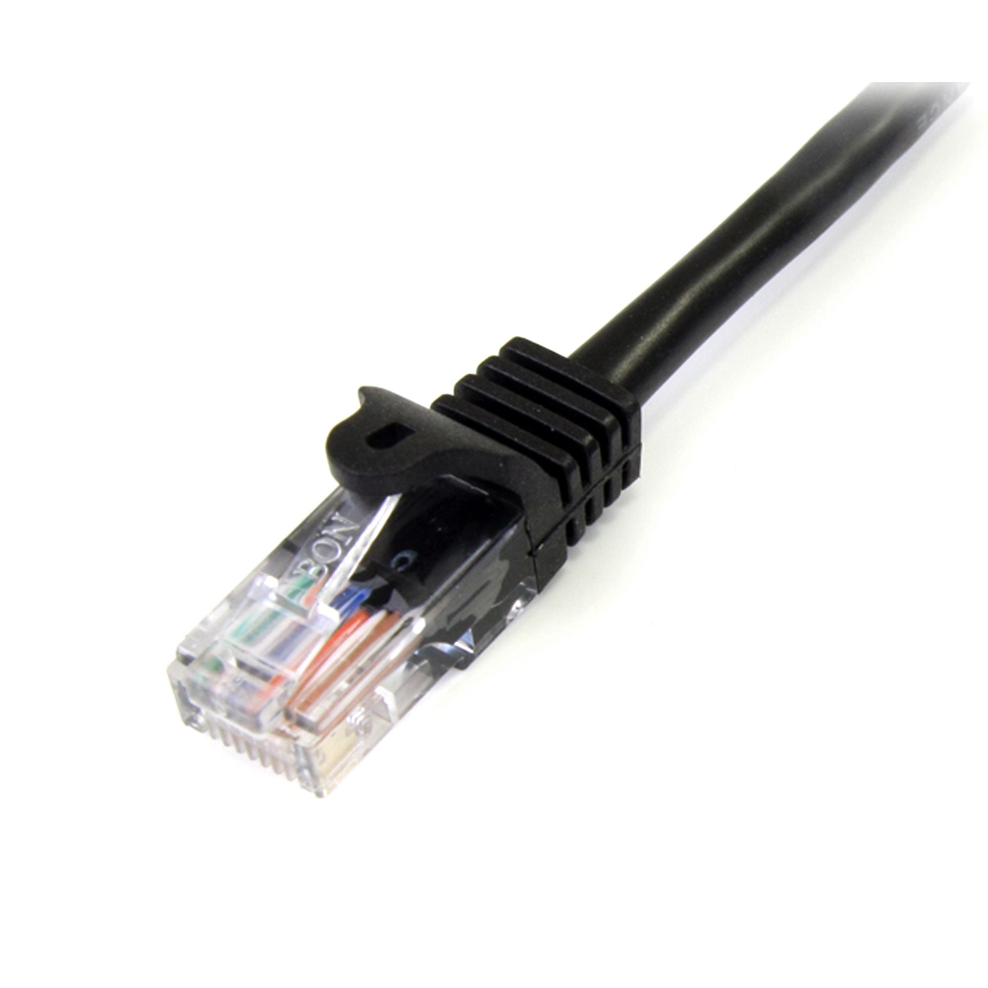 Cable 1M Negro Red 100Mbps Cat5E Ethernet Rj45 Snagless