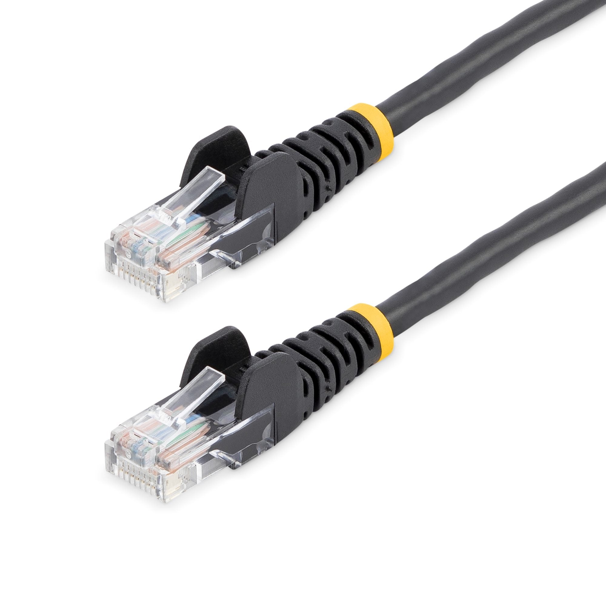 Cable 5M De Red Ethernet Cat5E Rj45 Sin Traba Snagless Negro   .