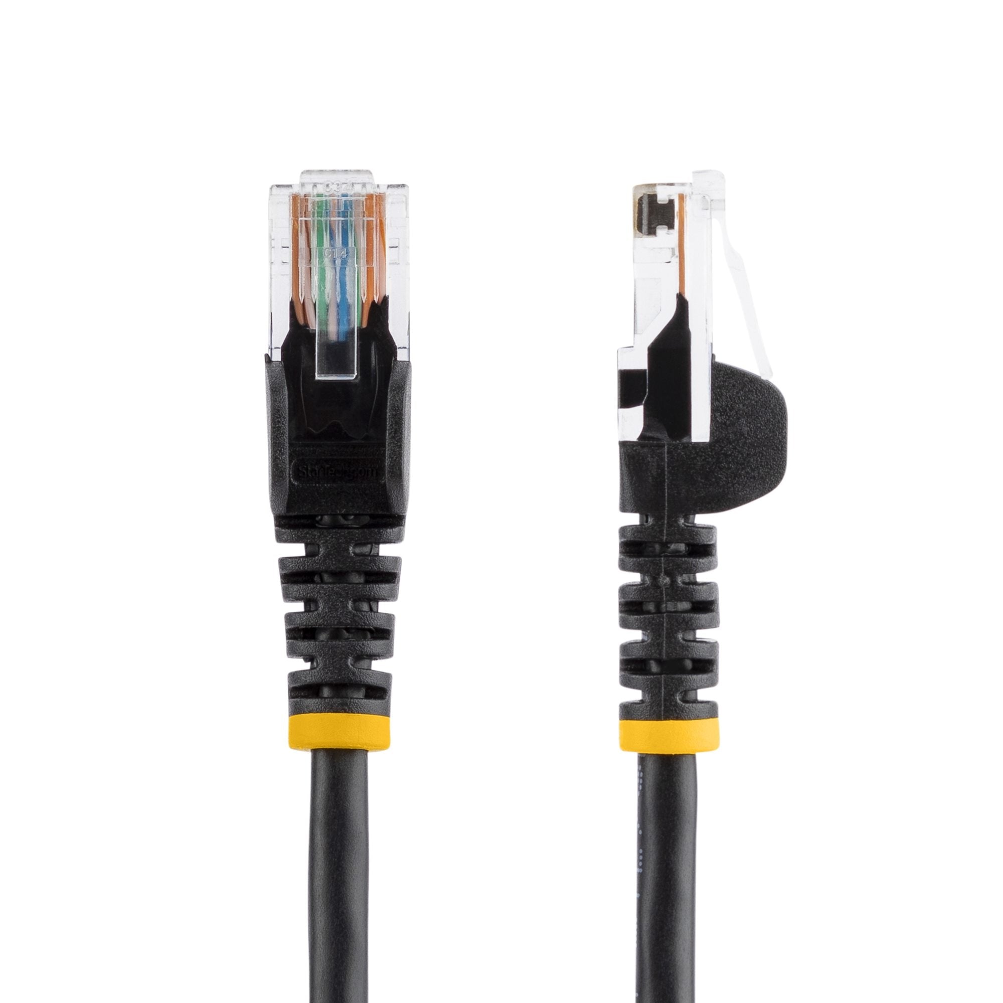 Cable 5M De Red Ethernet Cat5E Rj45 Sin Traba Snagless Negro   .