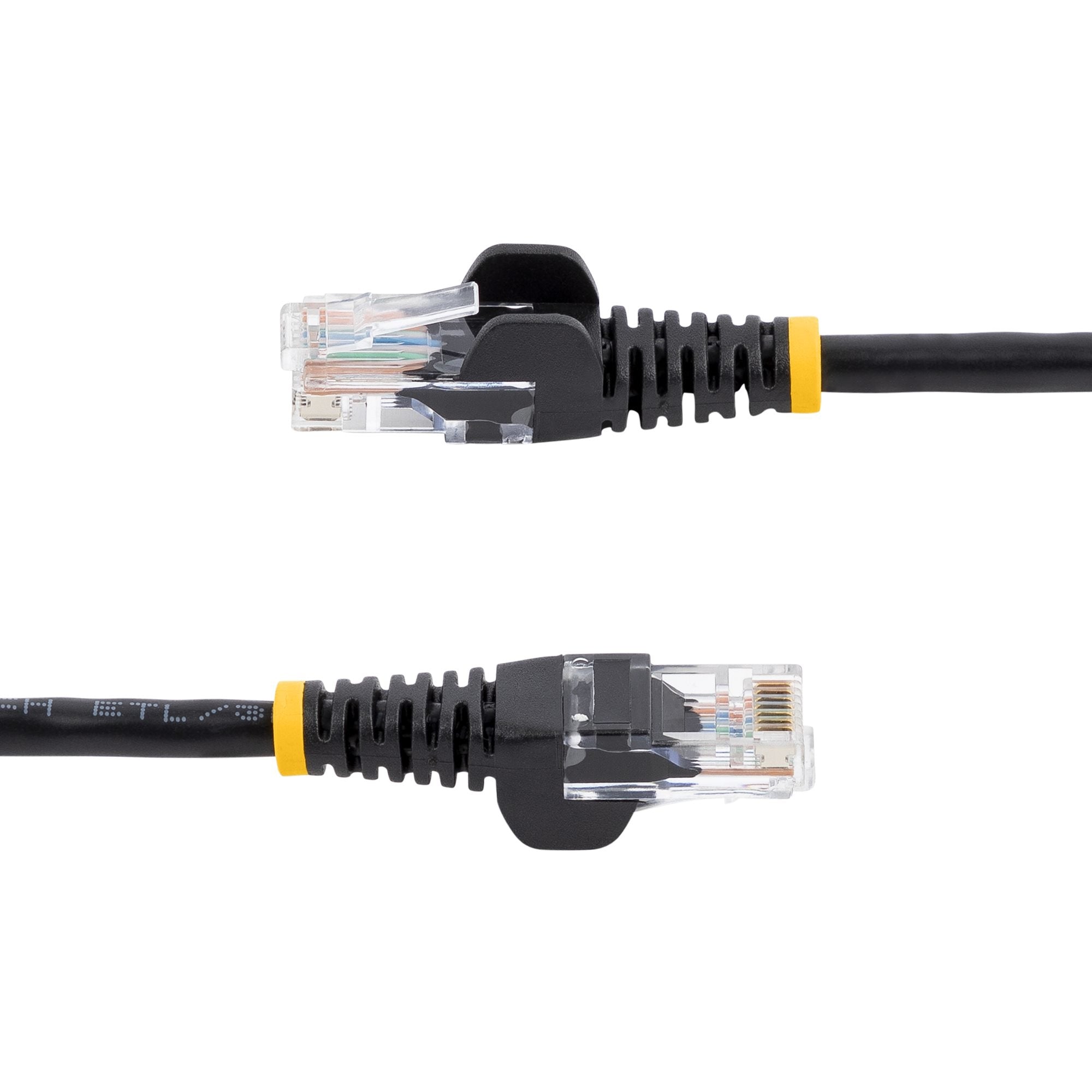 Cable 5M De Red Ethernet Cat5E Rj45 Sin Traba Snagless Negro   .