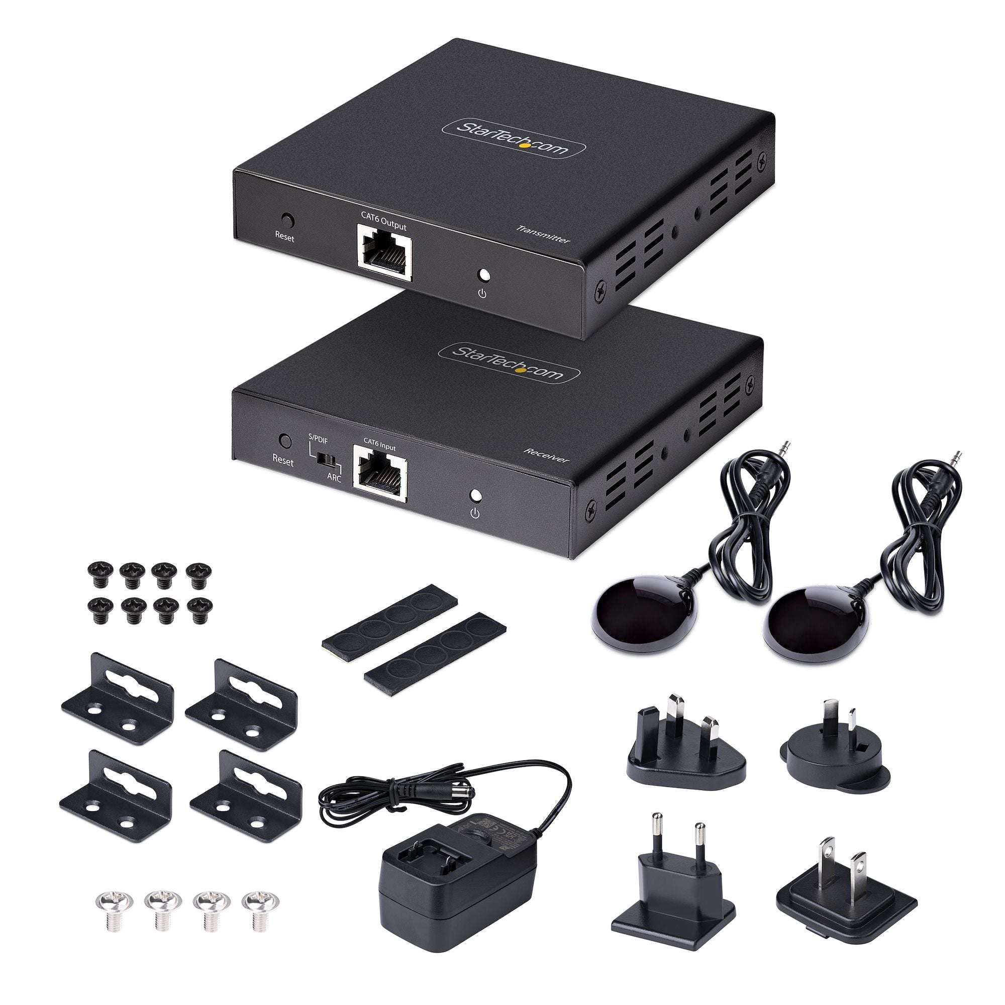 Extensor Hdmi 4K 60 Por Cat5 Cat6 Audio S/Pdif