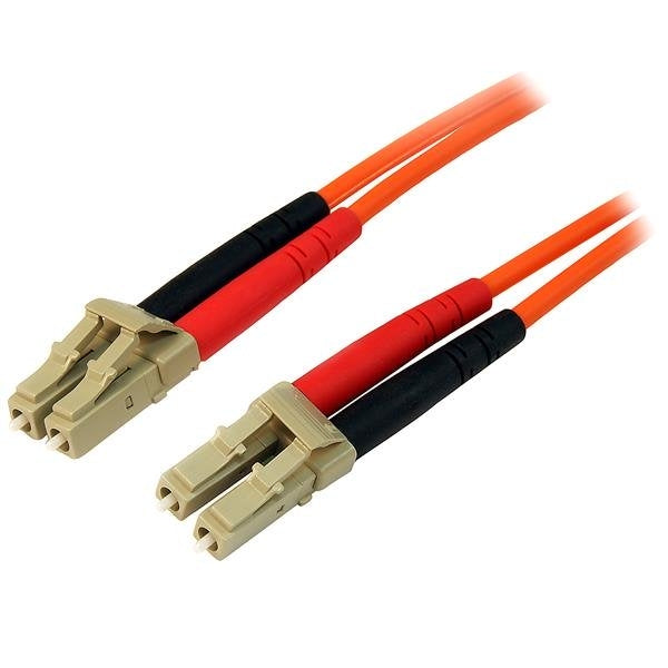 Cable 1M Red Multimodo Duplex Fibra Optica Lc Lc 50/125 Patch .