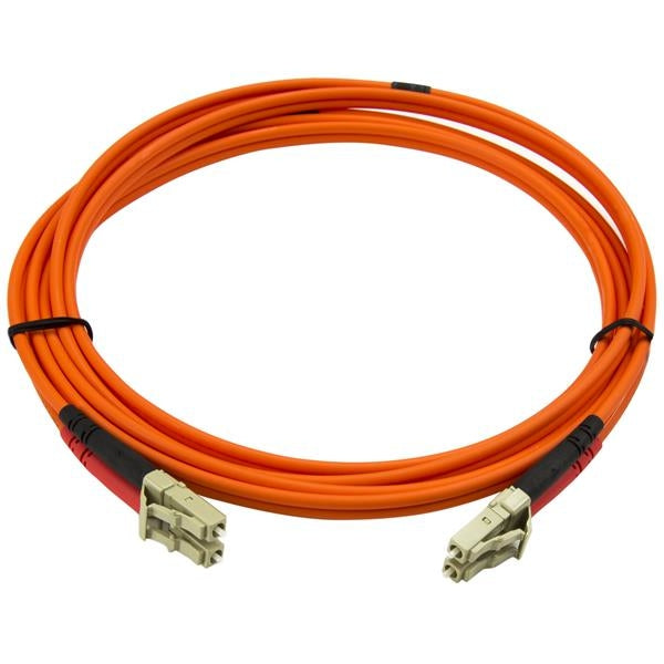 Cable 2M Red Multimodo Duplex Fibra Optica Lc Lc 50/125 Patch .