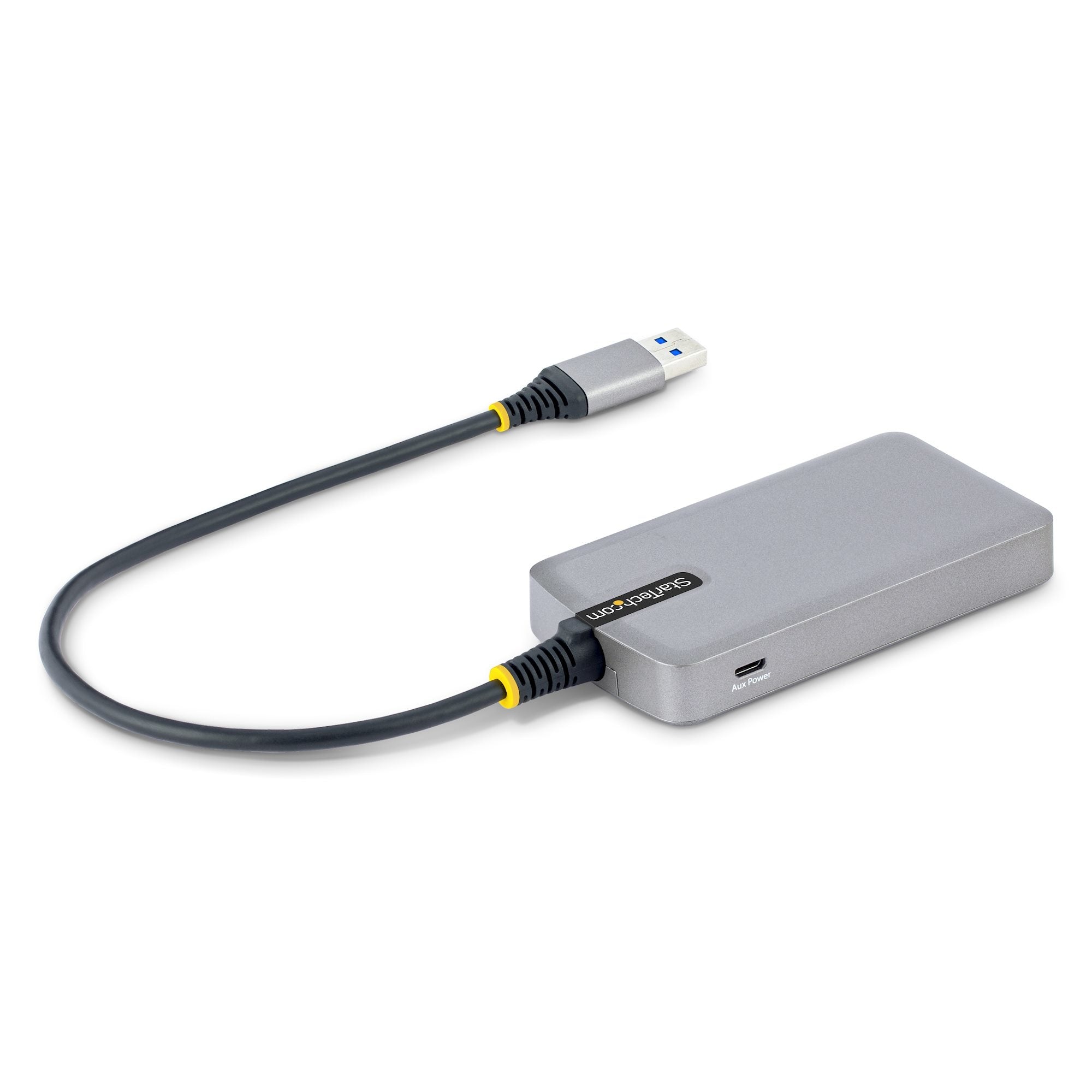 Hub Usb 3.0 5Gbps De 3 Puertos Usb-A - Red Ethernet