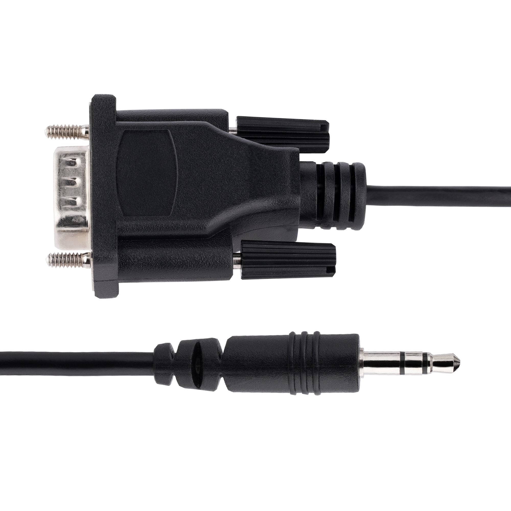 Cable De 1M De 3.5Mm A Db9 Serial Rs232 Macho