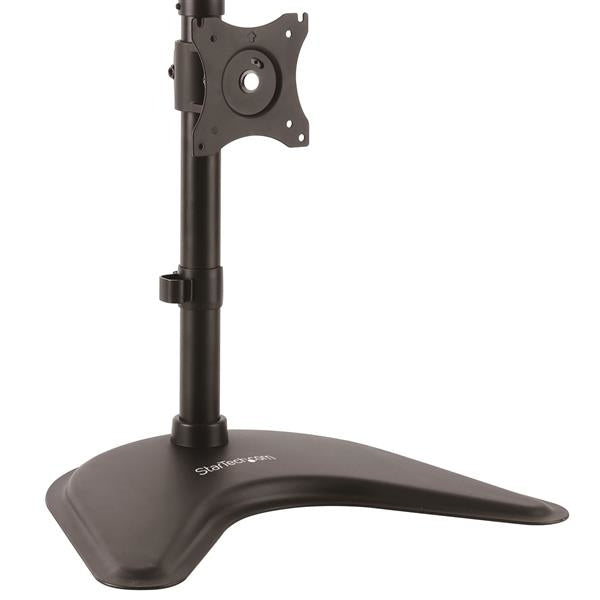 Soporte Vertical Acero Para 2 Monitores Base Ajustable Vesa