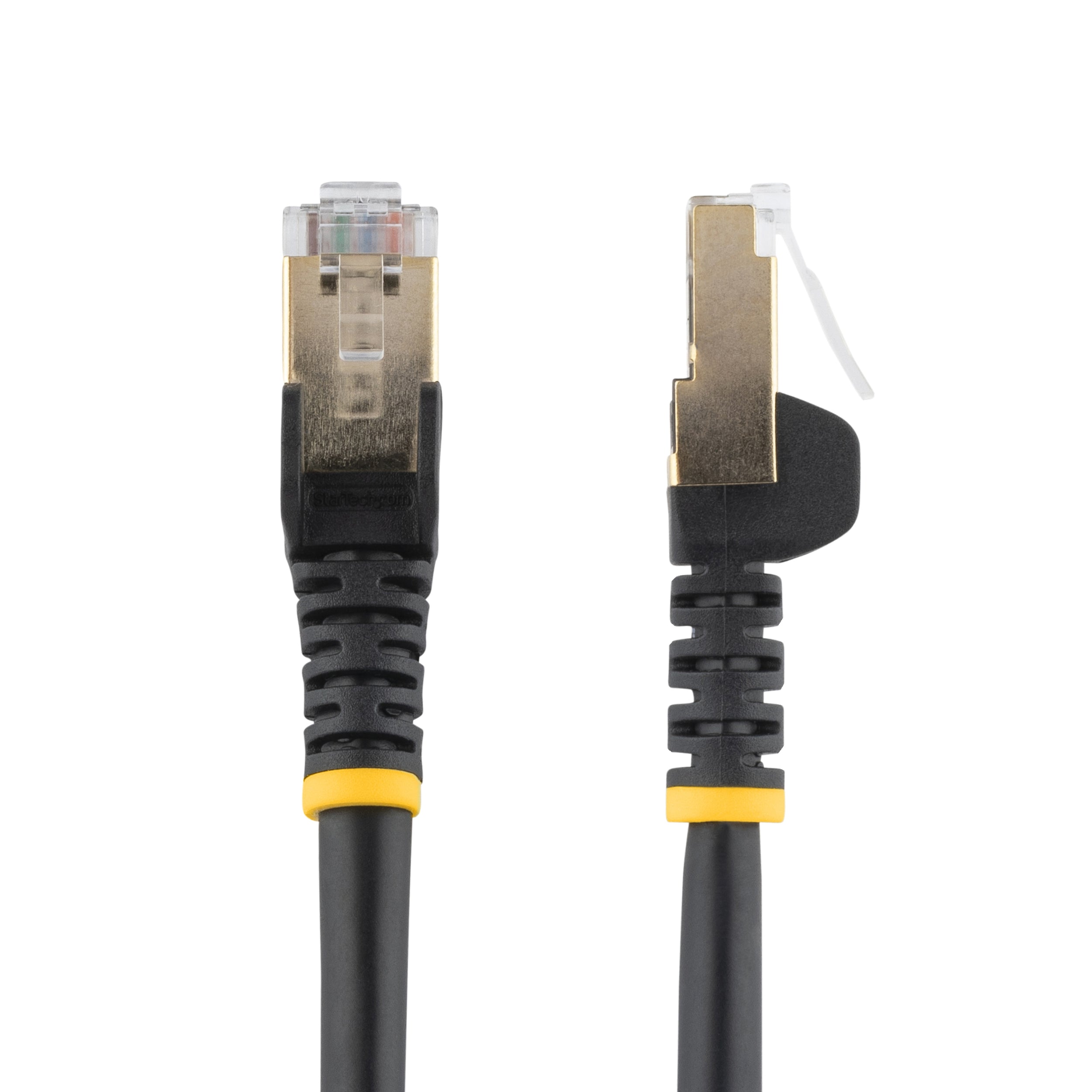 Cable De Red Ethernet Cat6A Blindado Stp De 3M Negro        .