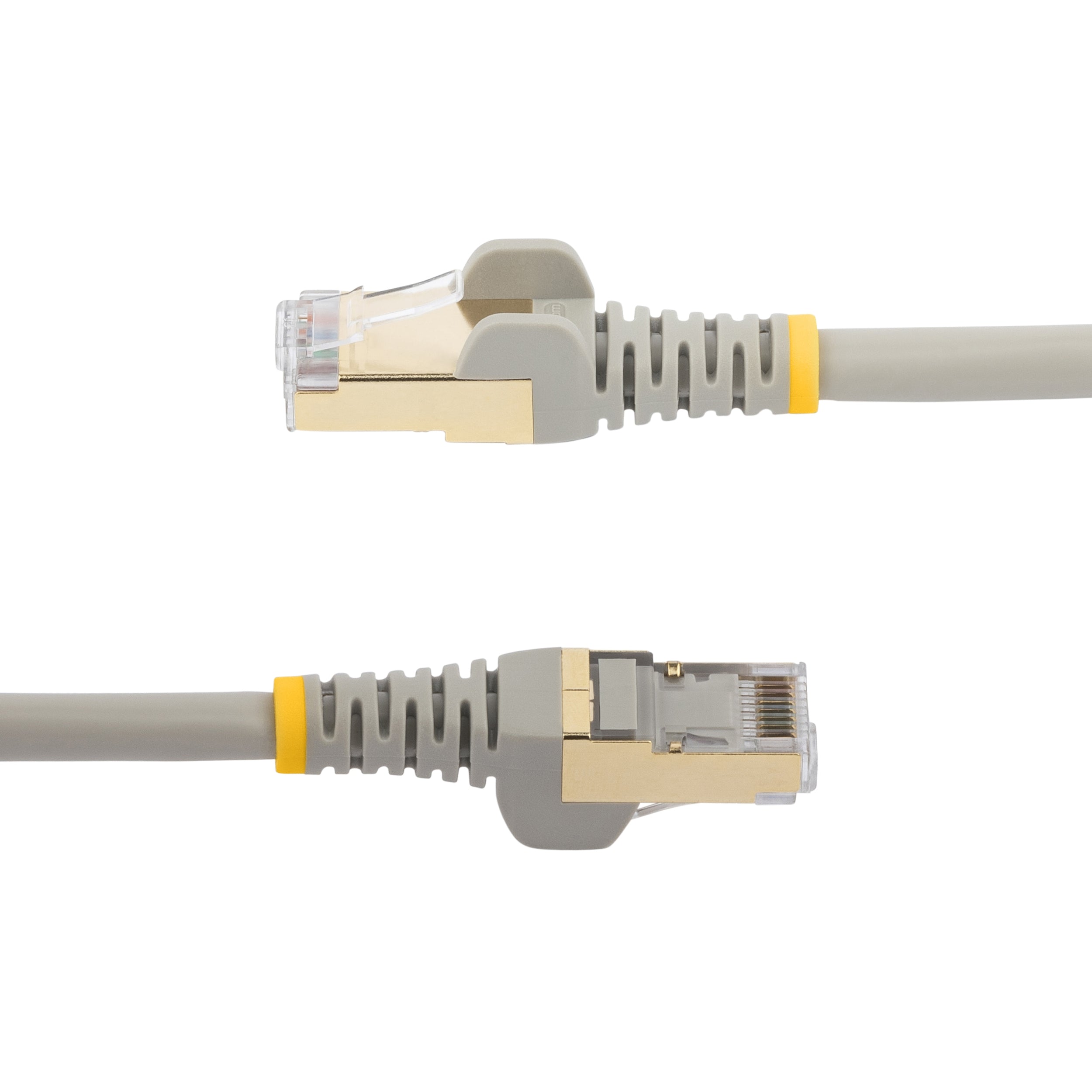 Cable De Red Ethernet Cat6A Bl Lindado De 1.2M Gris