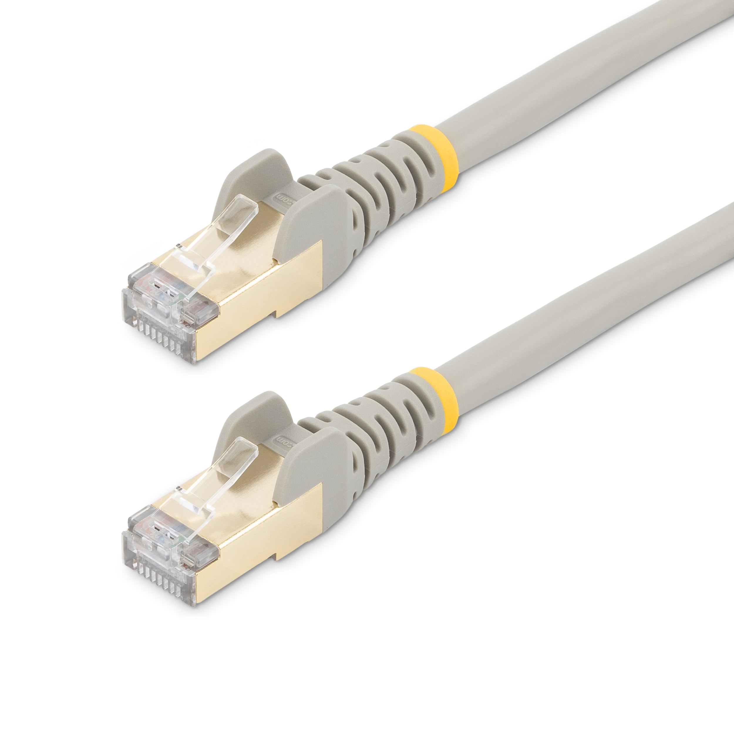 Cable De Red Ethernet Cat6A Bl Lindado De 1.2M Gris